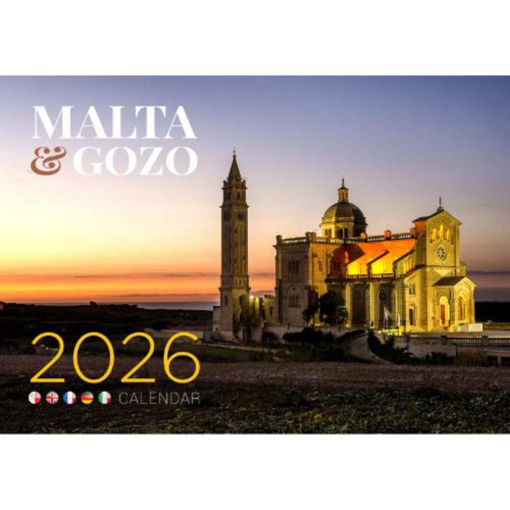 Picture of MALTA & GOZO A5 2026 CALENDAR TA PINU BASILICA